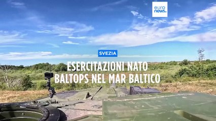 Download Video: Difesa: esercitazioni Nato nel Mar Baltico, la prima volta della Svezia da membro a pieno titolo