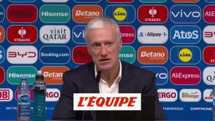 Deschamps : « Vous avez un os à ronger, c'est peut-être Antoine » - Euro 2024 - Bleus