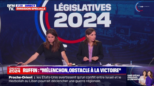 Législatives: pour François Ruffin, Jean-Luc Mélenchon est un obstacle à la victoire du Front populaire