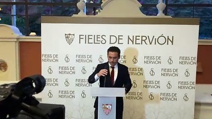 Discurso de Del Nido Carrasco en 'Fieles de Nervión' 2024
