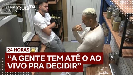 Kaio fica impaciente com Brenno_ 'Me chama quando tiver sua decisão final' _ A Grande Conquista