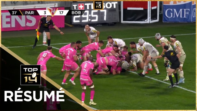 TOP 14 Saison 2023 2024 - Demi-Finale - Résumé Stade Français Paris - Union Bordeaux-Bègles