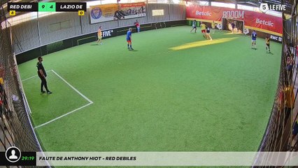 Faute de Anthony Hiot - RED DEBILES