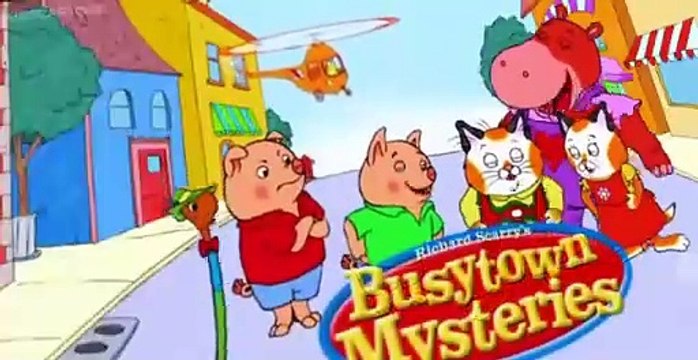 Busy Town Mysteries E00- Playground mystery - Crazy clock mix-up