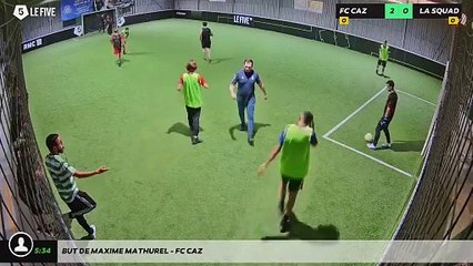But de Maxime Mathurel - FC CAZ