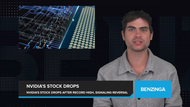 Nvidia's Stock Drops After Record High. Is This A Sign Warning of Potential Downside Reversal