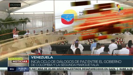 Venezuela promueve la paz de Colombia