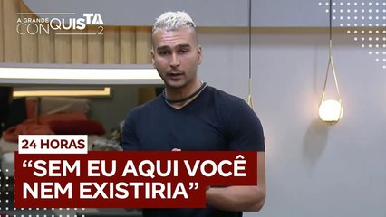 Скачать видео: Brenno acusa Kaio de chantagem emocional_ 'Manipuladorzinho barato' _ A Grande Conquista