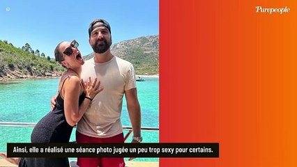 Laure (Mariés au premier regard) poste une photo jugée osée à 1 mois d'accoucher, échange tendu avec un internaute