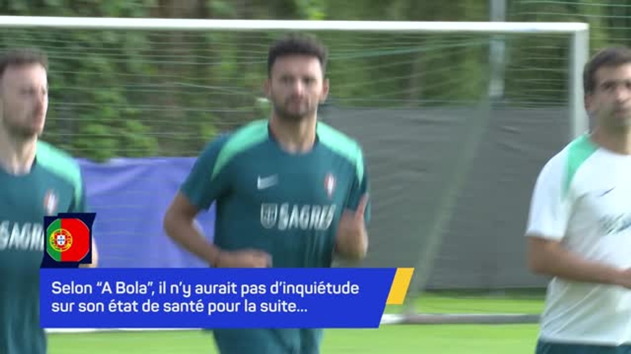 Portugal - Taclé par un stadier, le Parisien Ramos s'est entraîné à part