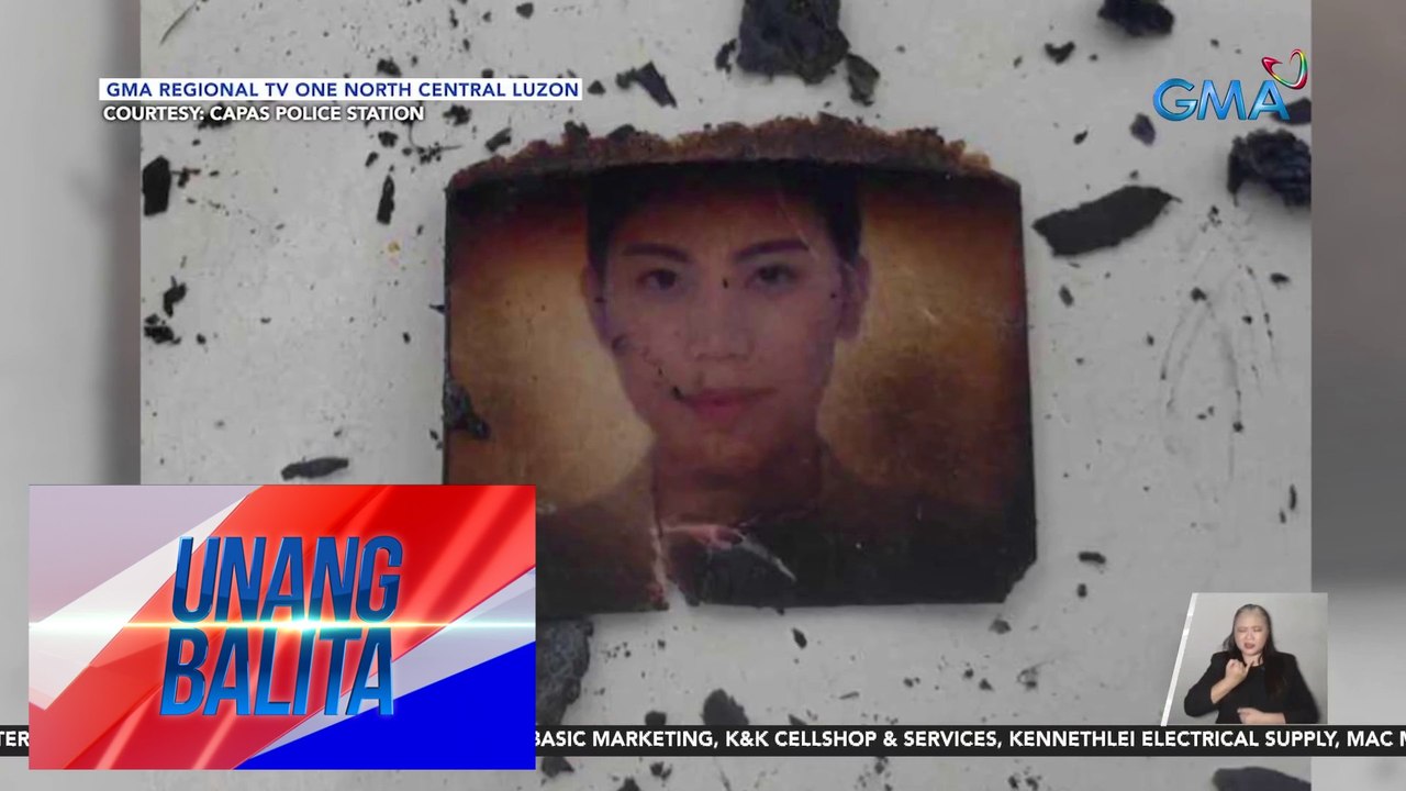 Ilang gamit ng nawawalang beauty pageant contestant mula Pampanga, natagpuan sa sunog na SUV sa Capas, Tarlac | Unang Balita