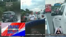 Reklamong threat sa SUV driver na nakagitgitan ng truck driver sa Taguig, ibinasura | Unang Balita