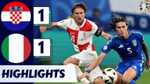 Croatia vs Italy (1-1) Full Match Highlights UEFA EURO 2024 HD
