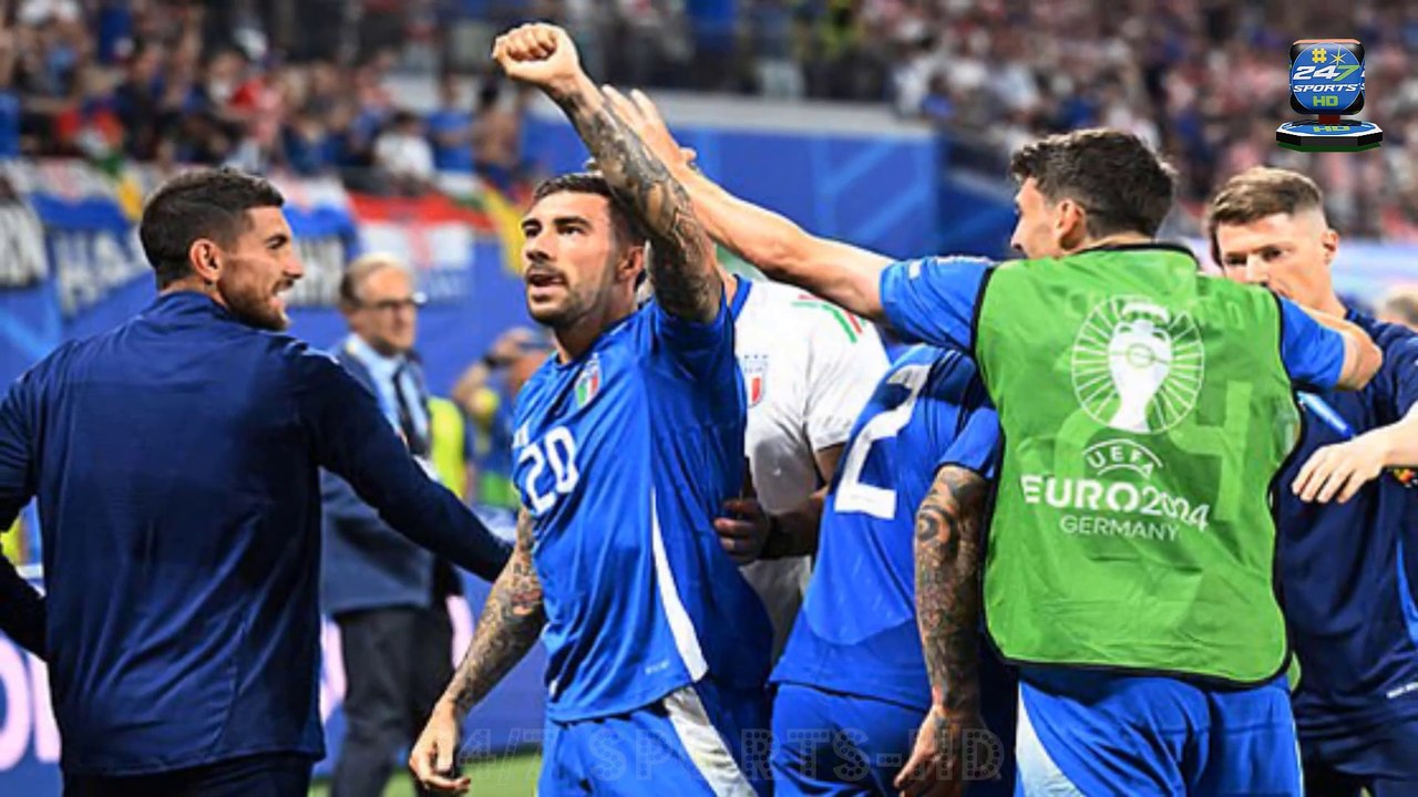 Croatia 1-1 Italy: Super-sub Mattia Zaccagni scores late equaliser to book Azzurri's place in the last-16 at Euro 2024