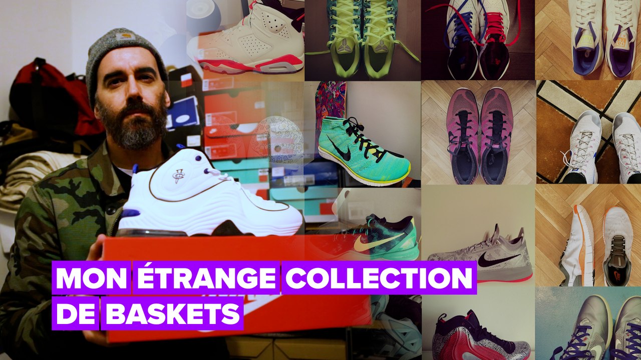 Mon étrange collection de baskets