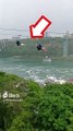 Niagara Falls  Zipline #waterfalls #shorts895