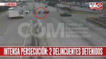 Intensa persecución en González Catán: caen dos motochorros
