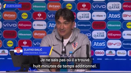 Croatie - Le coup de gueule de Dalić : "Où l'arbitre a trouvé 8 minutes de temps additionnel ?"