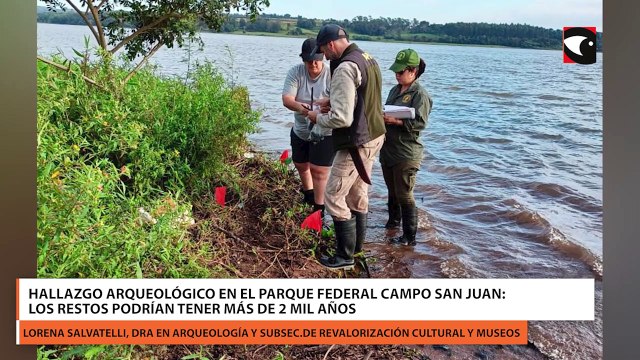 Hallazgo arqueológico en Parque Federal Campo San Juan: los restos podrían tener más de 2 mil años y ser previos a la llegada de los jesuitas