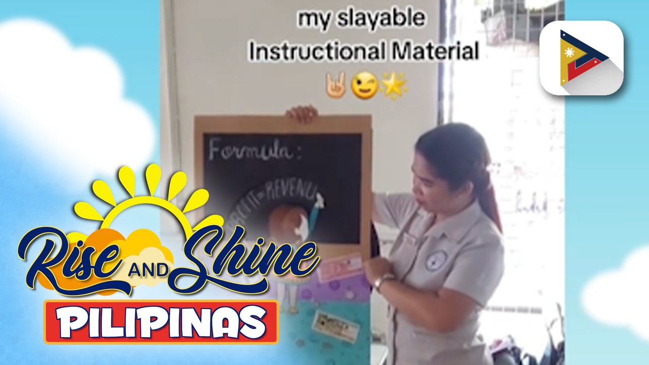 Sunshine Stories | Student teacher mula sa Pangasinan pinahanga ang netizens sa kanyang creativity sa pagtuturo