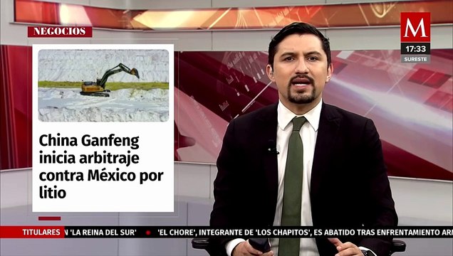 China Ganfeng presenta arbitraje contra México por concesión para la exportación de litio