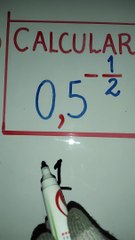 Cálculo de 0,5^-1/2/Ejercicio elemental 1