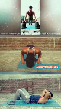 3 Best BODYWEIGHT Workouts at Home #heermlgangaputra #naturalbodybuilding #fitness #muscle #training #tips #viral #trending