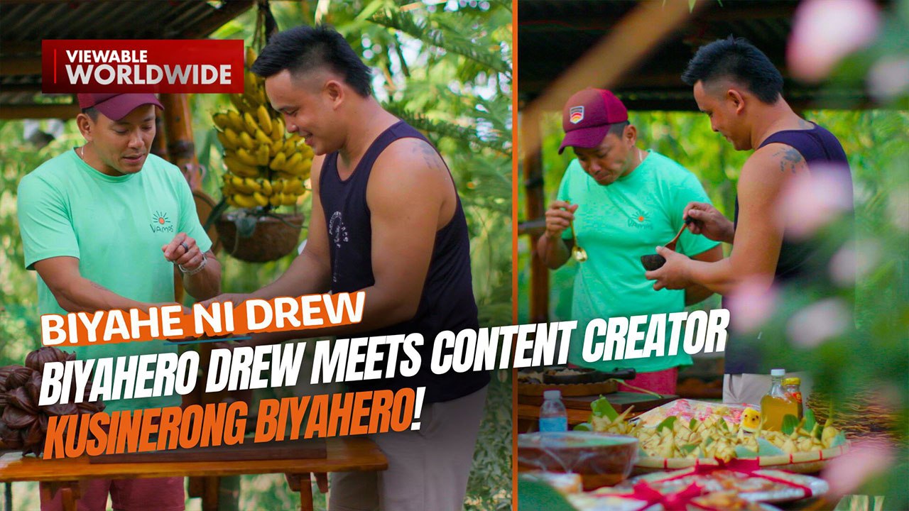 Biyahero Drew meets content creator Kusinerong Biyahero! | Biyahe ni Drew