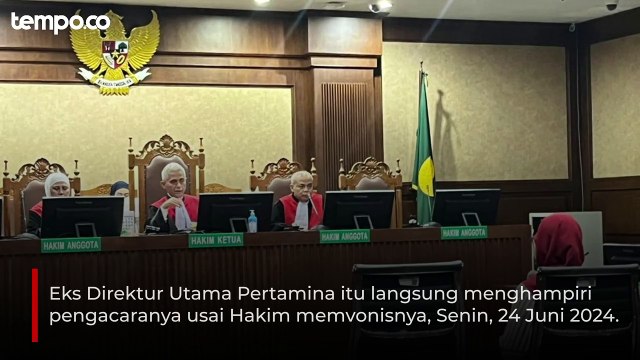 Tangis Anggota Keluarga Usai Karen Agustiawan Divonis 9 Tahun Penjara di Kasus LNG