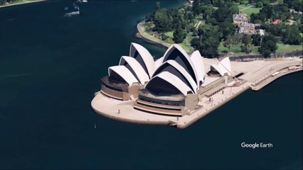 The Sydney Opera House in Sydney, New South Wales, Australia