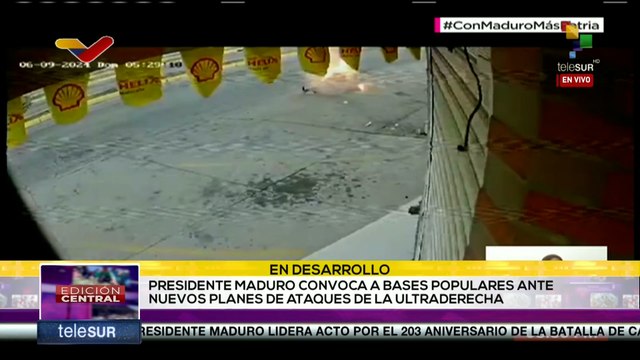 Presidente Nicolás Maduro denuncia ataque terrorista al sistema eléctrico por parte de la derecha