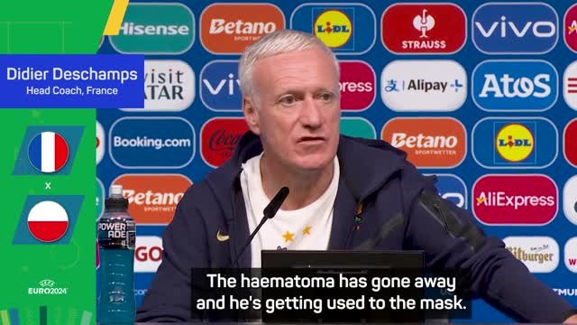 Mbappe eager to play against Poland - Deschamps