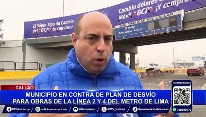 Premier Adrianzén a alcalde del Callao por impedir plan de desvío: “No podemos detener el desarrollo”