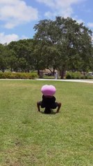 Woman Attempts Pistol Squat and Other Challenging Tricks  After ACL Surgery
