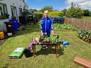 Download Video: Transplanting giant Mexican sunflowers and little South American petunias  - Gardening With Brendan