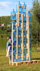 Let's get crafty and create water bottle boat!