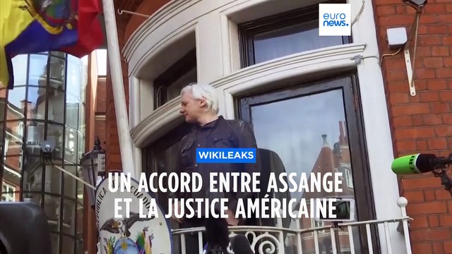 Julian Assange, fondateur de WikiLeaks, trouve un accord avec la justice américaine