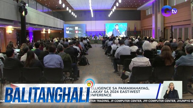Epekto ng A.I. sa pamamahayag, kabilang sa mga tinatalakay sa 2024 East-West International Media Conference | Balitanghali