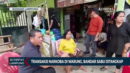 Transaksi Narkoba di Warung, Bandar Dibekuk Polisi!