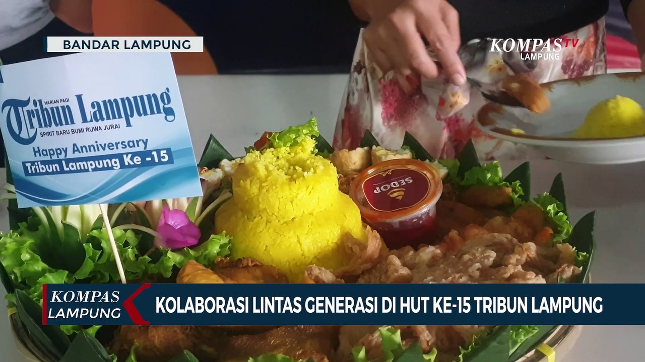Kolaborasi Lintas Generasi Jadi Tema HUT ke-15 Tribun Lampung