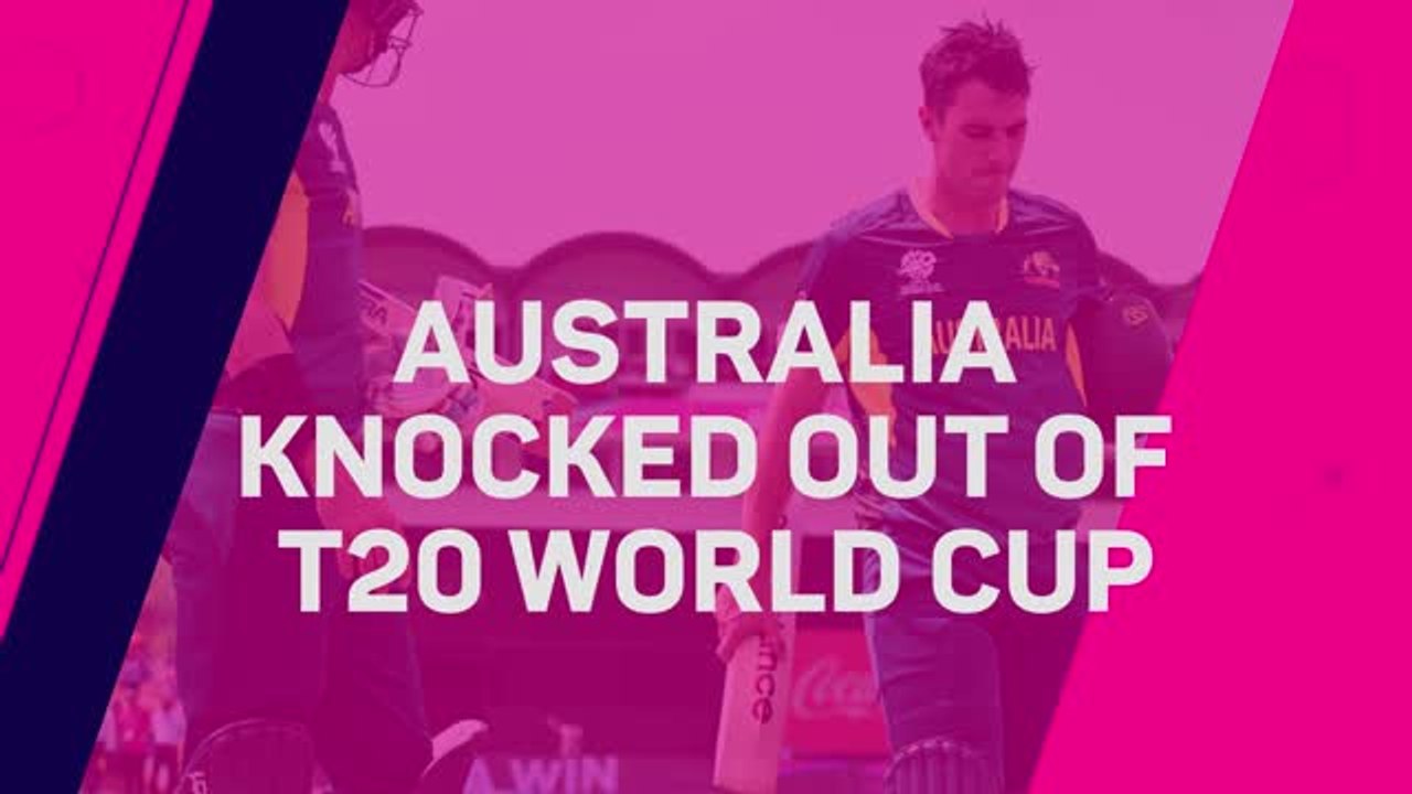 Australia knocked out of T20 World Cup