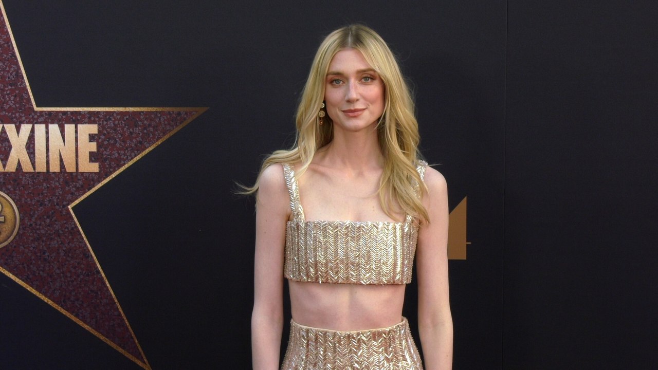 Elizabeth Debicki attends the red carpet world premiere of "MaXXXine" in Los Angeles