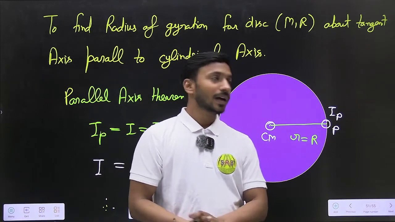 Rotation Motion, Newton's 2nd Law for Pure Rotation Motion, IIT-JEE/NEET #neet #jeemains #rotation