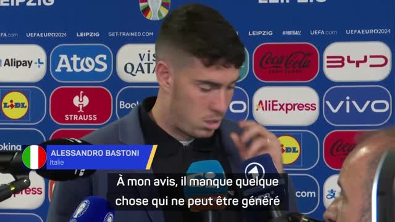 Italie - Bastoni : “Des progrès par rapport à l’Espagne”