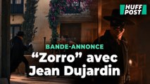 Le premier extrait de Jean Dujardin dans la peau (et le masque) de Zorro annonce une série pleine d'humour