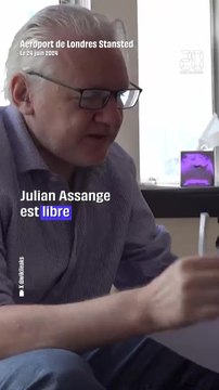 Julian Assange, le fondateur de Wikileaks, est libre #shorts