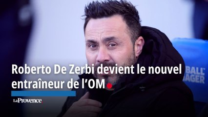 Roberto De Zerbi devient le nouvel entraîneur de l’OM