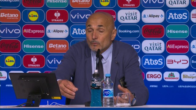 Luciano Spalletti relief after Italy score last gasp equaliser against Croatia to progress into last 16