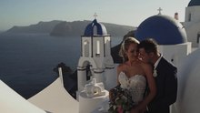 Roxanne & Jeremy // Wedding Santorini Greece