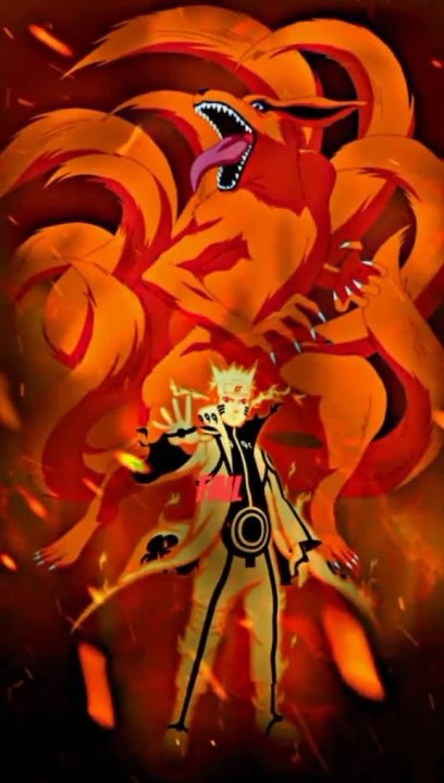 Kurama the 9 tail fox  talk about Naruto